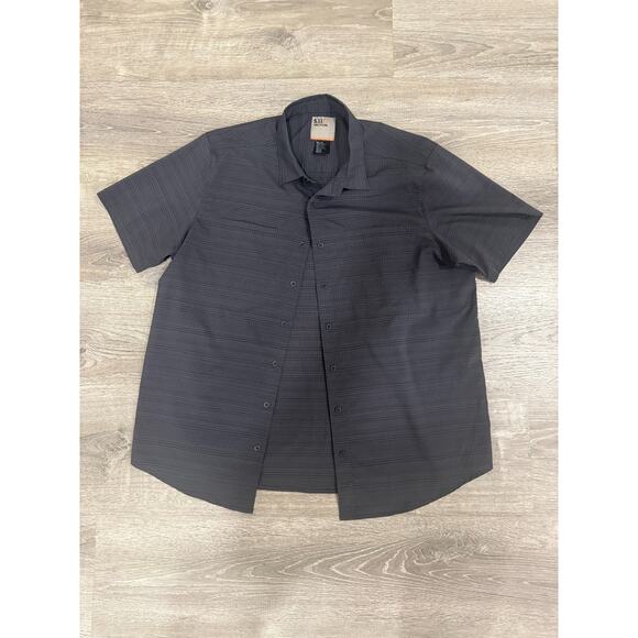 5.11 Tactical Button-Up Shirt Men's M Black Short Sleeve Chest Pocket Collared - Picture 1 of 3
